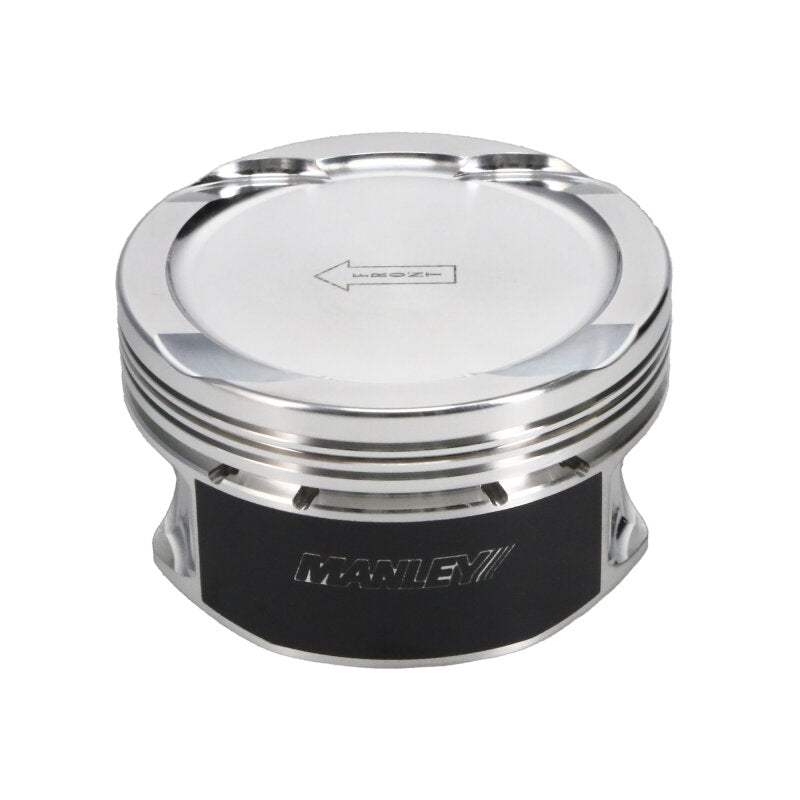 Manley Ford Coyote 5.0L DOHC -12cc Dish 3.700in Bore Piston Set - 598170C-8