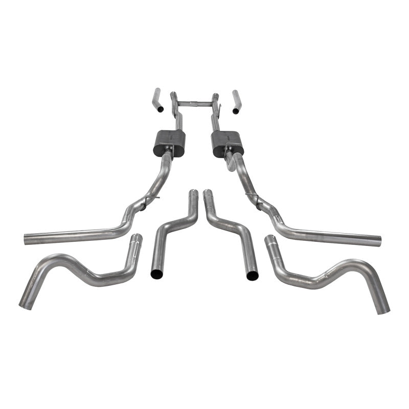 Flowmaster 67-72 Ford F100 American Thunder Exhaust System - (w/o Side Tank) - 817938