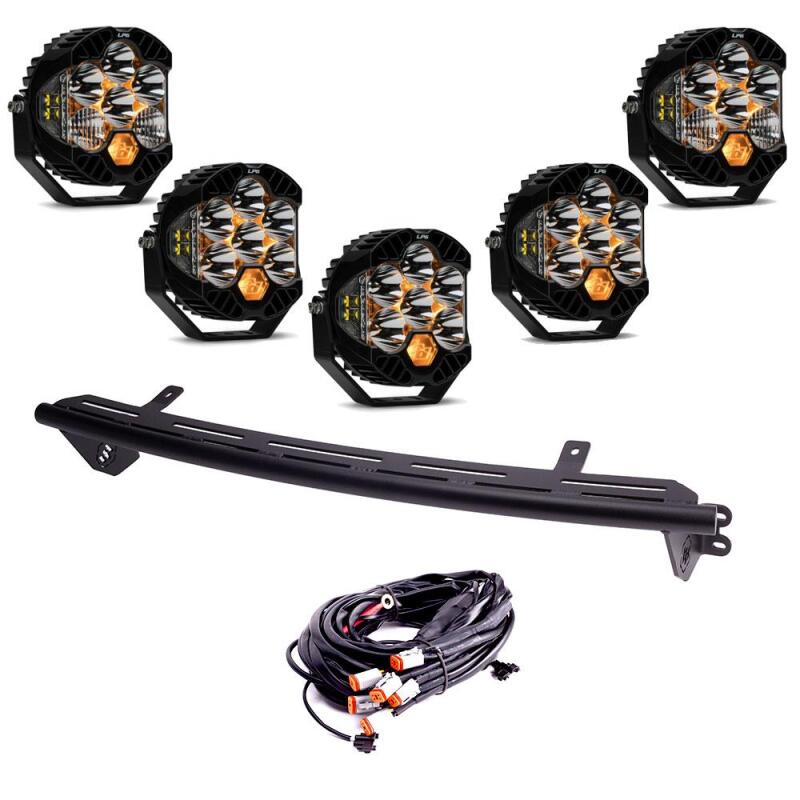 Baja Designs 23+ Ford Super Duty LP6 Bull Bar Light Kit w/ Upfitter - 448233UP