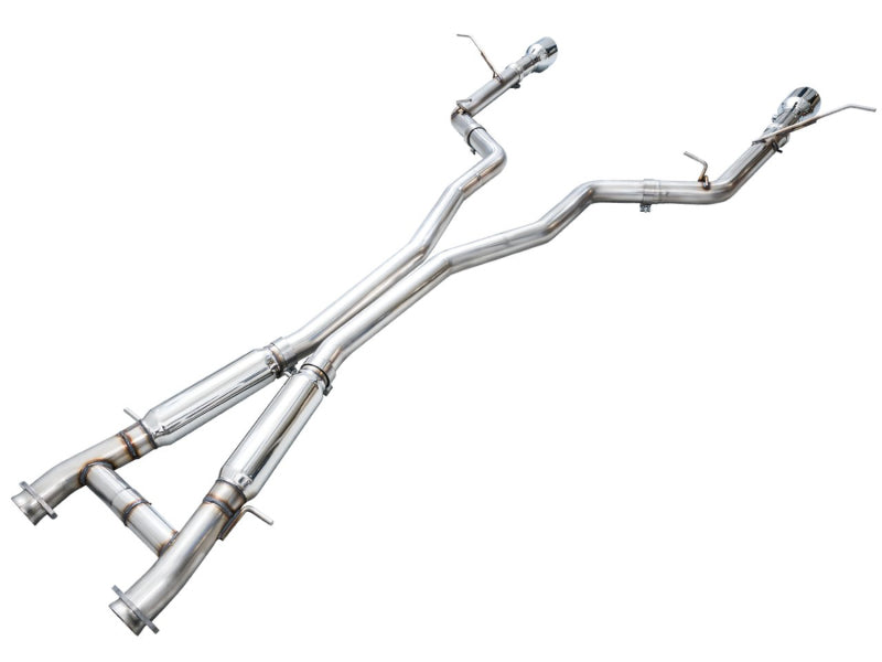 AWE Tuning 18-23 Dodge Durango SRT & Hellcat Track Edition Exhaust - Chrome Silver Tips - 3020-32952