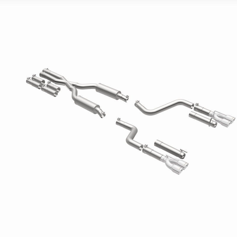 MagnaFlow 2017+ Dodge Challenger 409 SS Polished 3in Quad Tips Cat-Back Exhaust - 19367