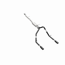 Load image into Gallery viewer, MagnaFlow SYS Cat-Back 4in Black Dual Split Rear Tips 14-15 Chevy Silverado/GMC Sierra 4.3L-5.3L - 15361