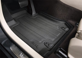 3D MAXpider 19-21 Porsche Cayenne 2021 Cayenne GTS Elegant Hybrid 1st Row Floormat - Black