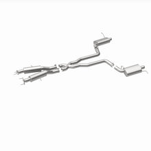Load image into Gallery viewer, MagnaFlow 12 Jeep Grand Cherokee V8 6.4L Dual Split Rear Exit Stainless Cat Back Performance Exhaust - 15064