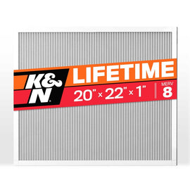 K&N HVAC Filter 20 X 22 X 1 Merv 8 - HVC-8-12022