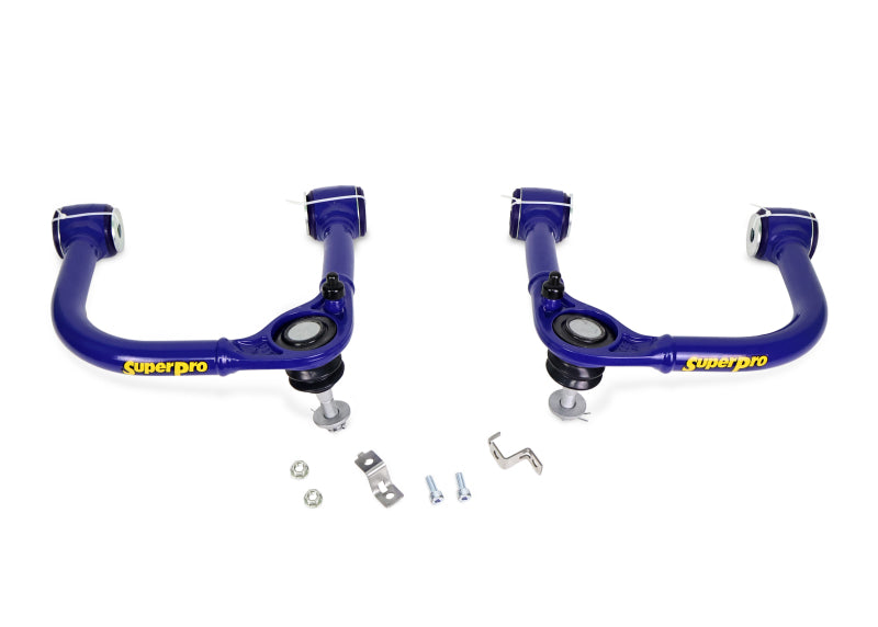 SuperPro 24+ Toyota Tacoma/Land Cruiser / Lexus GX550 Fixed Offset Upper Control Arms - TRC6715