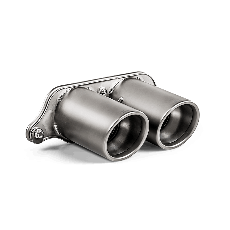 Akrapovic 2018 Porsche GT3 RS (991.2) Slip-On Line (Titanium) w/Tips & Carbon Fiber Diffuser - S-PO/TI/10H-TP-DI