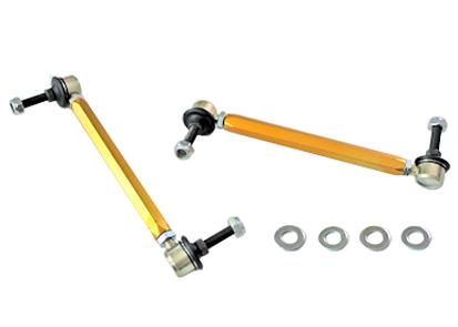 Whiteline 02-06 Mini Cooper S Front Swaybar link kit-Adjustable ball end links - KLC106