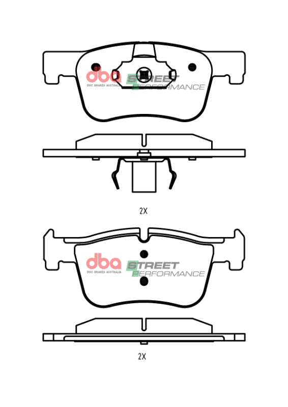 DBA 12-15 BMW 320i SP Performance Front Brake Pads - DB2563SP