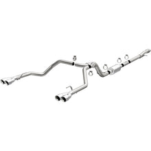 Load image into Gallery viewer, MagnaFlow 2019 Chevy Silverado 1500 V8 5.3L Street Series Quad Split Rear Exhaust w/ Polished Tips - 19477