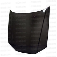 Load image into Gallery viewer, Seibon 99-01 Nissan R34 GT-R (BNR34) OEM Carbon Fiber Hood - HD9901NSR34-OE