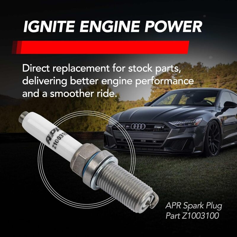 APR EA888.3/4/EA855.2/EA824 Iridium Pro Spark Plug - Heat Range 9 - 14mm x 26.5mm x 16mm - SINGLE - Z1003100