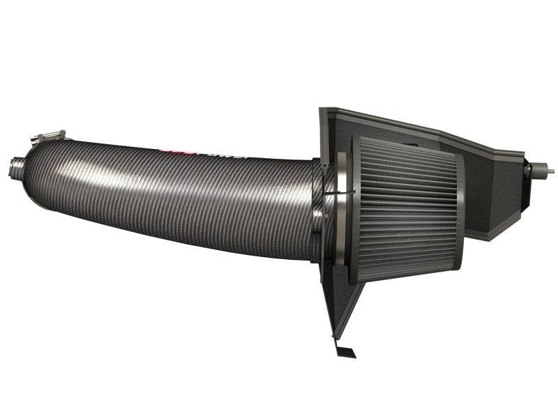 aFe POWER Magnum FORCE Carbon Fiber Stage 2 Track Series Pro Dry S CAIS - 11-18 Dodge Challenger V8 - 51-12162-C