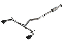 Load image into Gallery viewer, Borla 22-23 Subaru BRZ/Toyota GR86 2.4L RWD AT/MT ATAK Catback Exhaust - Black Chrome Tips - 140910BC