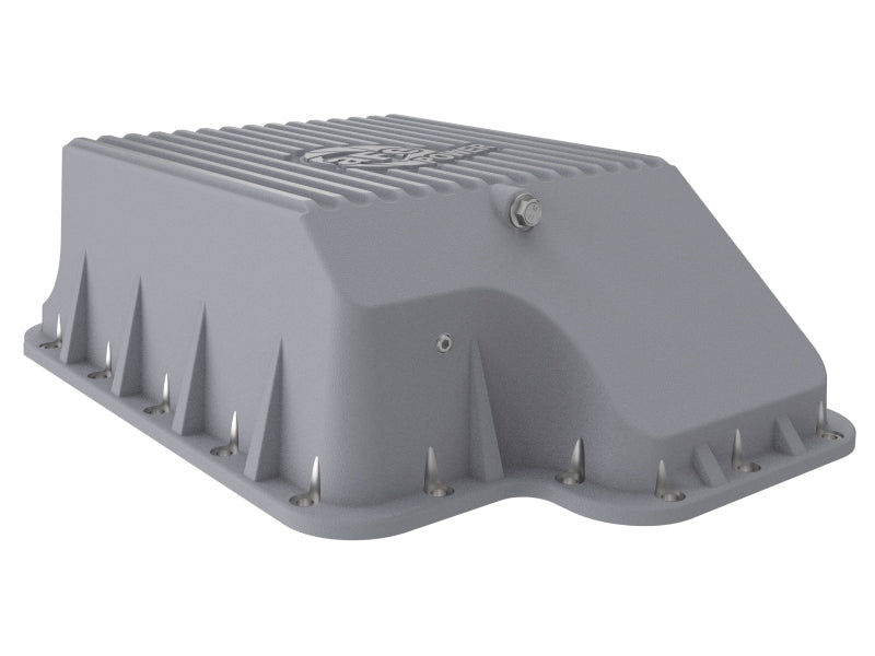 aFe Transmission Pan (Raw); Ford Diesel Trucks 03-10 V8-6.0/6.4L (td) - 46-70120-1
