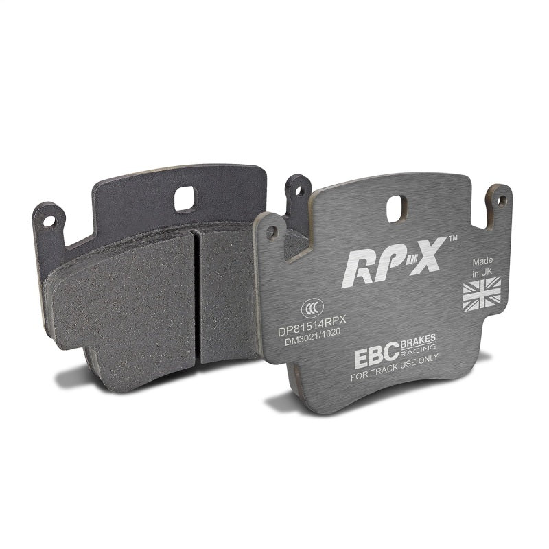 EBC Racing 98-05 Porsche 911 (996) Carrera 2 3.4L (Cast Iron Rotor Only) RP-X Front Brake Pads - DP81514RPX