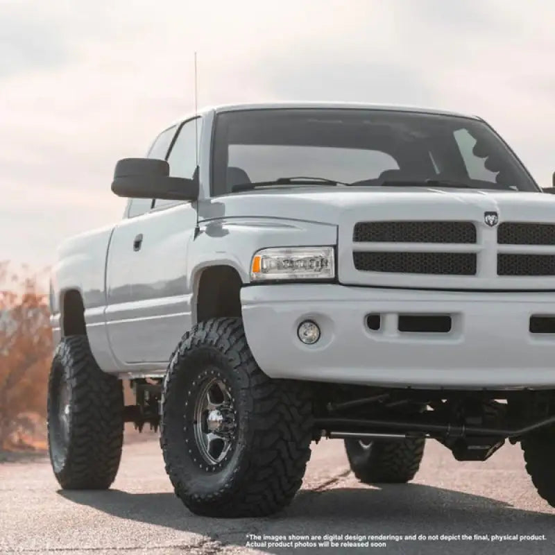 AlphaRex 94-01 Dodge Ram 1500 NOVA LED Headlights Chrome w/ Activ. Light Seq. Signal and SB DRL - 880351