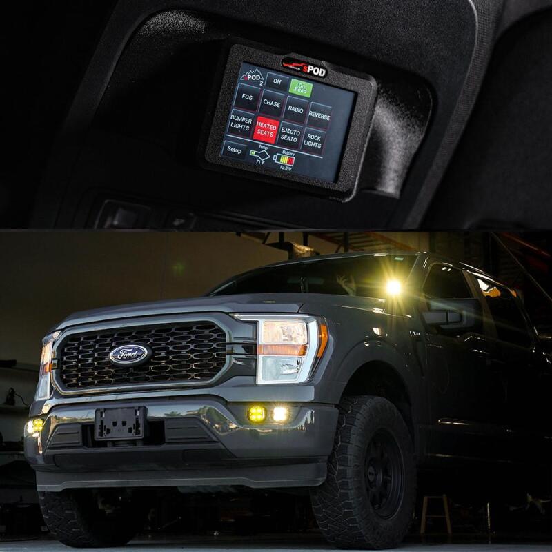 sPOD Ford 2021-On F-150 Touchscreen BantamX Vehicle Kit - 870086