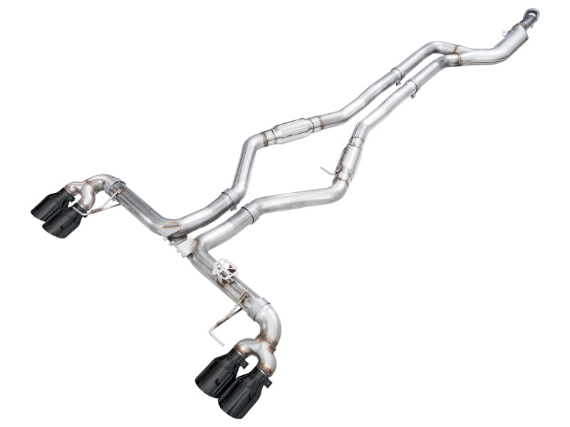 AWE Tuning 22-26 BMW M240i (G42) Track Edition Exhaust - Diamond Black Tips - 3020-43240
