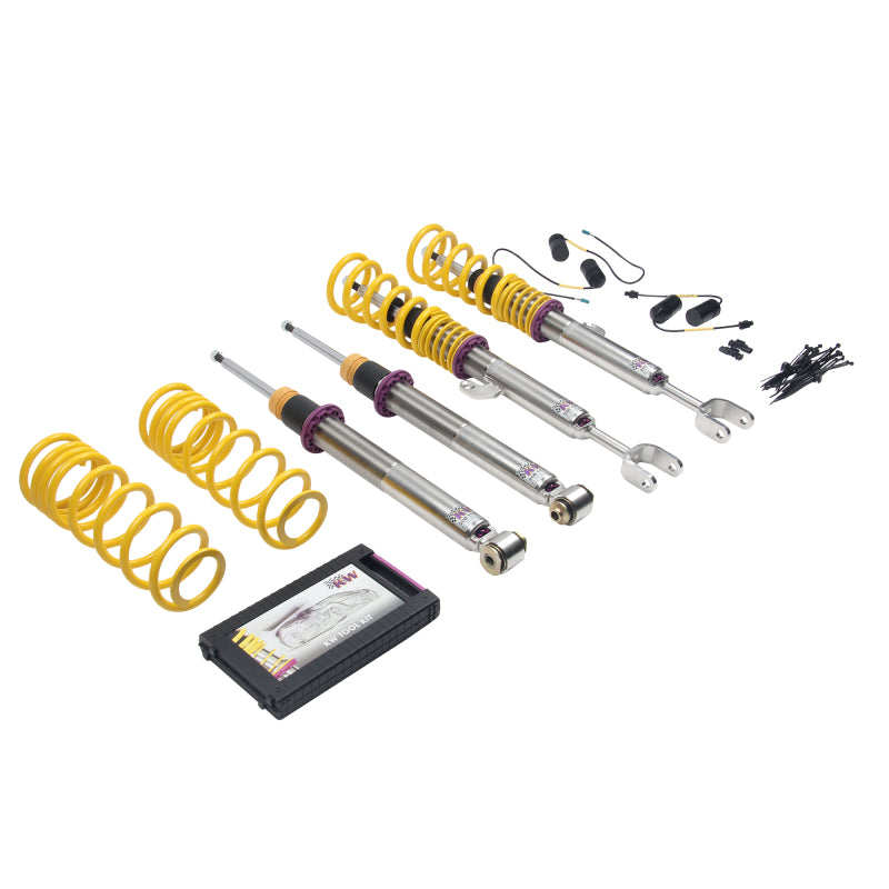 KW Coilover Kit V3 13+ BMW M5 F10 (5L) Sedan (inc EDC Delete Unit) - 35220098