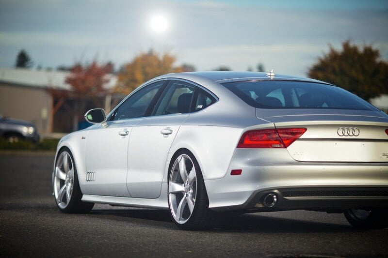AWE Tuning Audi C7 A7 3.0T Touring Edition Exhaust - Dual Outlet Diamond Black Tips - 3015-33064