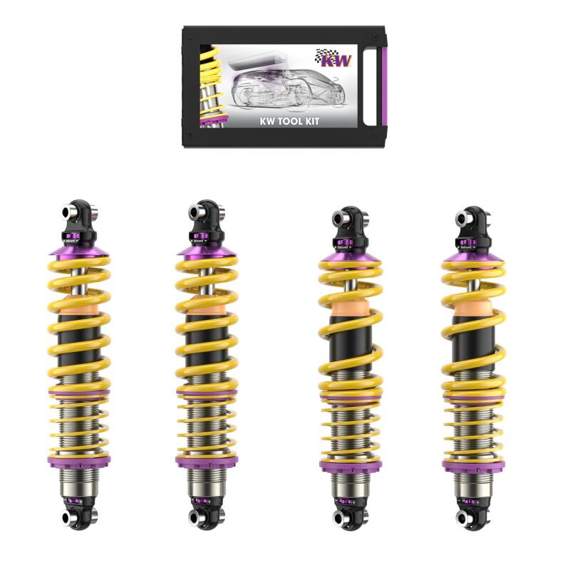 KW Suspensions 71-97 DeTomaso Pantera V3 Racing Coilover Kit - 39599001