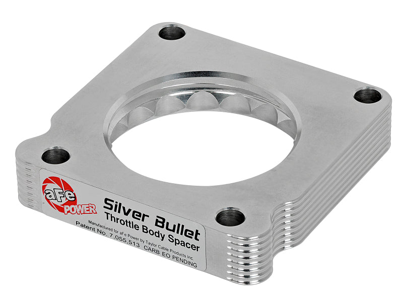 aFe 01-16 Nissan Patrol (Y61) L6-4.8L Silver Bullet Throttle Body Spacer - 46-36006