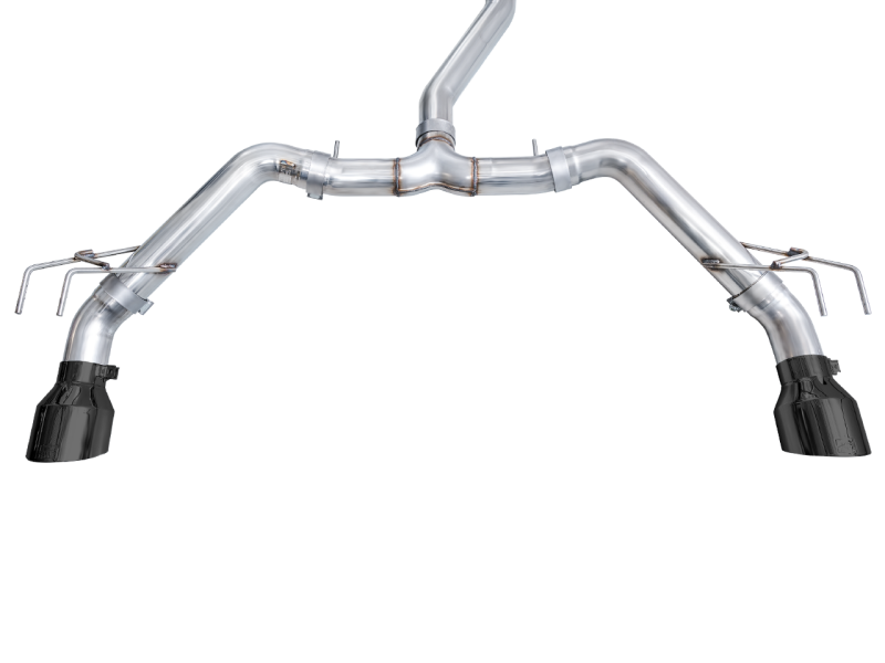 AWE Tuning 22+ Honda Civic Si/Acura Integra Track Edition Cat-Back Exhaust - Dual Diamond Black Tips - 3020-33331