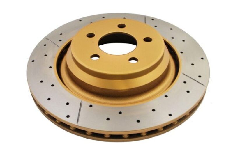 DBA 08-15 Dodge Challenger SRT-8 Rear Drilled & Slotted Street Series Rotor - DBA2445X