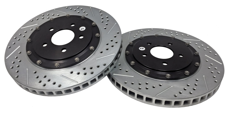 Baer Brakes 07-12 Ford Mustang GT500 Eradispeed+ Front SDZ 2-Piece Performance Brake Rotors - 2261031