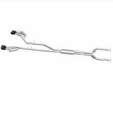Load image into Gallery viewer, MagnaFlow 20-21 Ford Explorer 3.0L V6 Dual Exit Quad Black Chrome Tip Street Series Cat-Back Exhaust - 19515