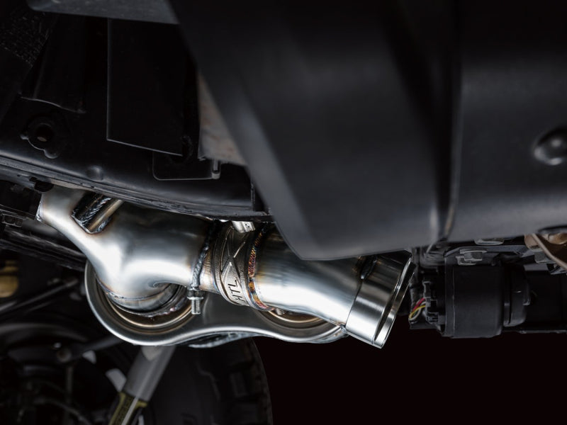 AWE Tuning 21+ Wrangler 392 Switchpath Cat-Back Exhaust- Quad BashGuards - 3025-41392