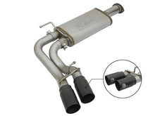 Load image into Gallery viewer, aFe Rebel Exhausts Cat-Back SS 16 Toyota Tacoma V6-3.5L w/ Black Tips - 49-46032-B