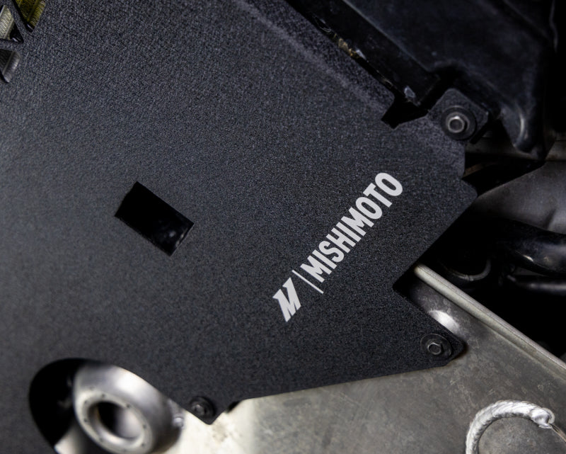 Mishimoto 2021+ BMW G80/G82/G87 M2/M3/M4 Skid Plate Engine - Wrinkle Black - MMSD-G80-21WBK