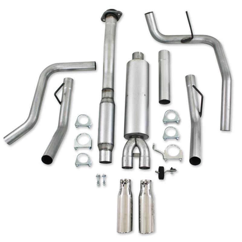 MBRP 11 Ford F-150 5.0L V8 Aluminized Cat Back Dual Split Side Exit - S5232AL