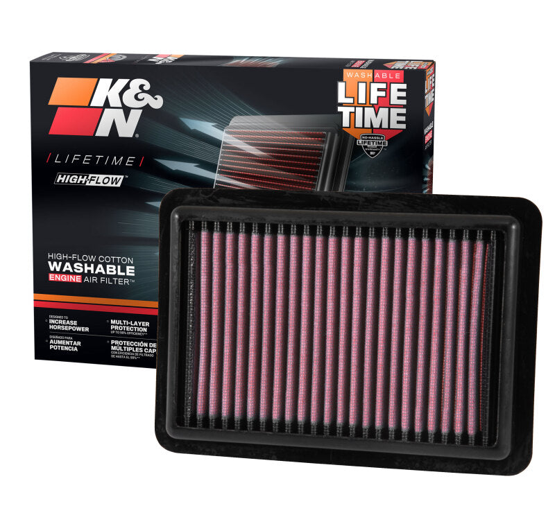 K&N Replacement Panel Air Filter for 2015 Honda Fit 1.5L L4 - 33-5027