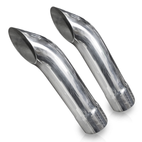 Stainless Works Extended Turn Down Tips- 3in ID Inlet 3in Body - 7070300