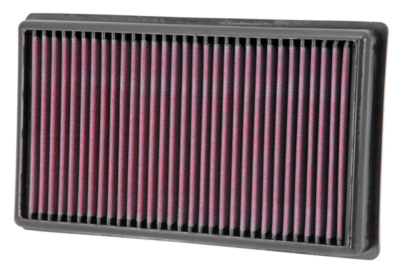K&N Replacement Air Filter Peugeot / Citroen - 10.875in O/S L x 6.563in O/S W x 1.625in H - 33-2998