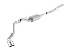 Load image into Gallery viewer, Borla 14 Silv/Sierra 1500 EC Std/CC Short 143.5in WB S-Type Dual Rolled Side Exit Cat-Back Exhaust - 140576