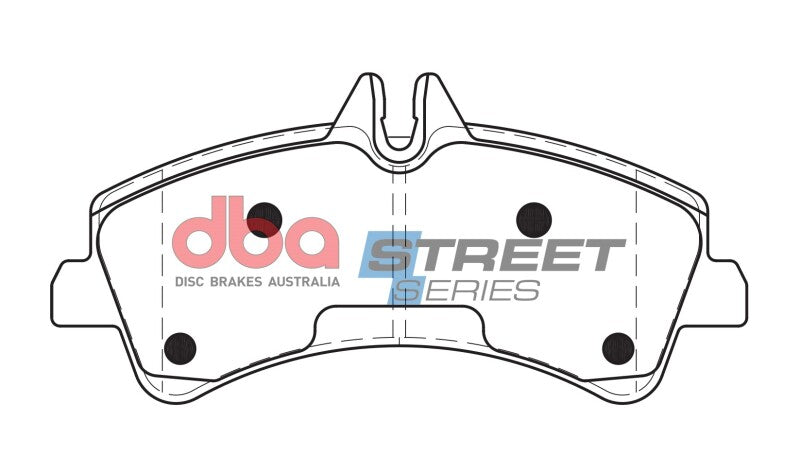 DBA 07-09 Dodge Sprinter 3500 DRW Rear Street Series Brake Pads - DB1975SS