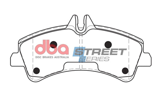 DBA 07-09 Dodge Sprinter 3500 DRW Rear Street Series Brake Pads - DB1975SS