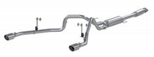Load image into Gallery viewer, MBRP 2021+ F-150 2.7L/ 3.5L Ecoboost, 5.0L 3in Cat Back 2.5in Dual Split Rear - Aluminized Steel - S5215AL