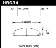 Load image into Gallery viewer, Hawk Super Duty Street Brake Pads - HB634P.750