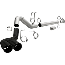 Load image into Gallery viewer, MagnaFlow 08-18 Ford F-250/F-350/F-450 4.6L/6.7 DPF-Back Black 4in Dual Single Rear Exit - 17068