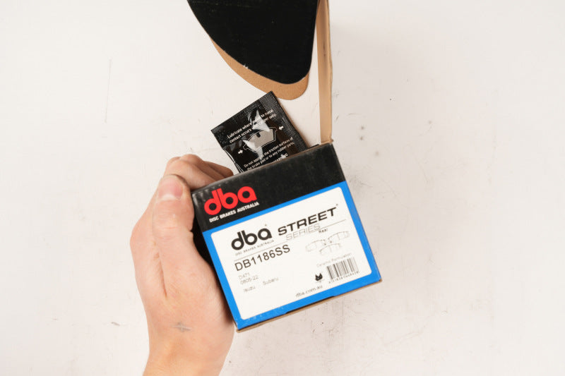 DBA 93-98 Subaru Impreza (w/ABS Excl Outback) Rear Street Series Brake Pads - DB1186SS