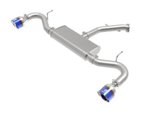 Load image into Gallery viewer, aFe Takeda 2.5in 409 SS Axle-Back Exhaust System Blue Flame 18-20 Hyundai Elantra GT L4-1.6L(t) - 49-47016-L