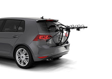 Load image into Gallery viewer, Thule Gateway Pro 3 Hanging-Style Trunk Bike Rack w/Anti-Sway Cages (Up to 3 Bikes) - Black - 900700