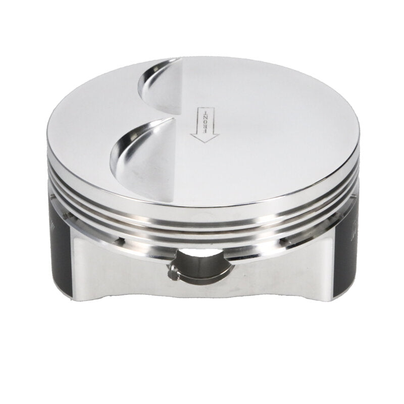 Manley Chevrolet LS Piston Set - 4.070in Bore 1.115in CH, -4.00 CC - 592670CE-8