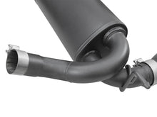 Load image into Gallery viewer, aFe Rebel Series 2.5in 409 SS Axle-Back Exhaust w/ Black Tips 2007+ Jeep Wrangler (JK) V6 3.6L/3.8L - 49-48061-B