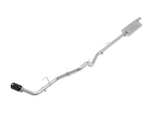 Load image into Gallery viewer, aFe Apollo GT Series 2.5in 409SS 20-21 Jeep Gladiator (JT) V6-3.6L - Black Tip - 49-48089-B